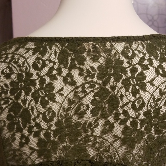 Eyeshadow Lace Trimmed Blouse 👚 - Picture 3 of 6